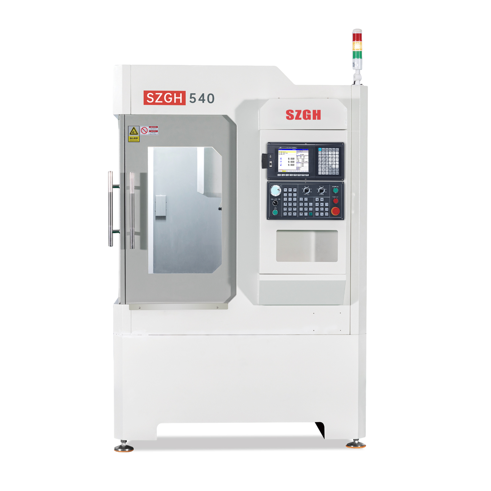 SZGH 3 Axis Milling Machine with 4.5KW Spindle Motor 8 Station Tool Magazine