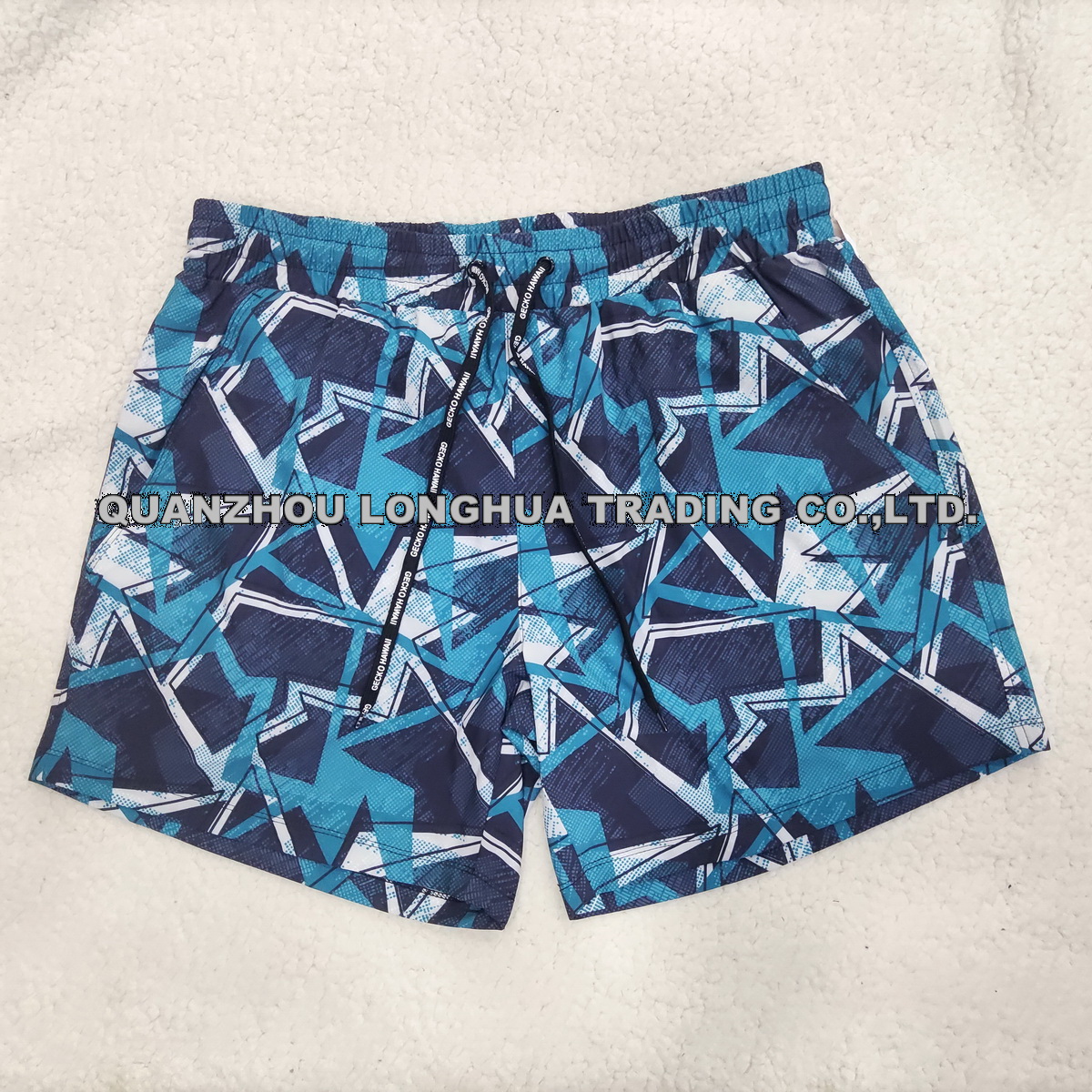 Mens Boys Board Shorts Swim Shorts with Printing Underwear Apparel