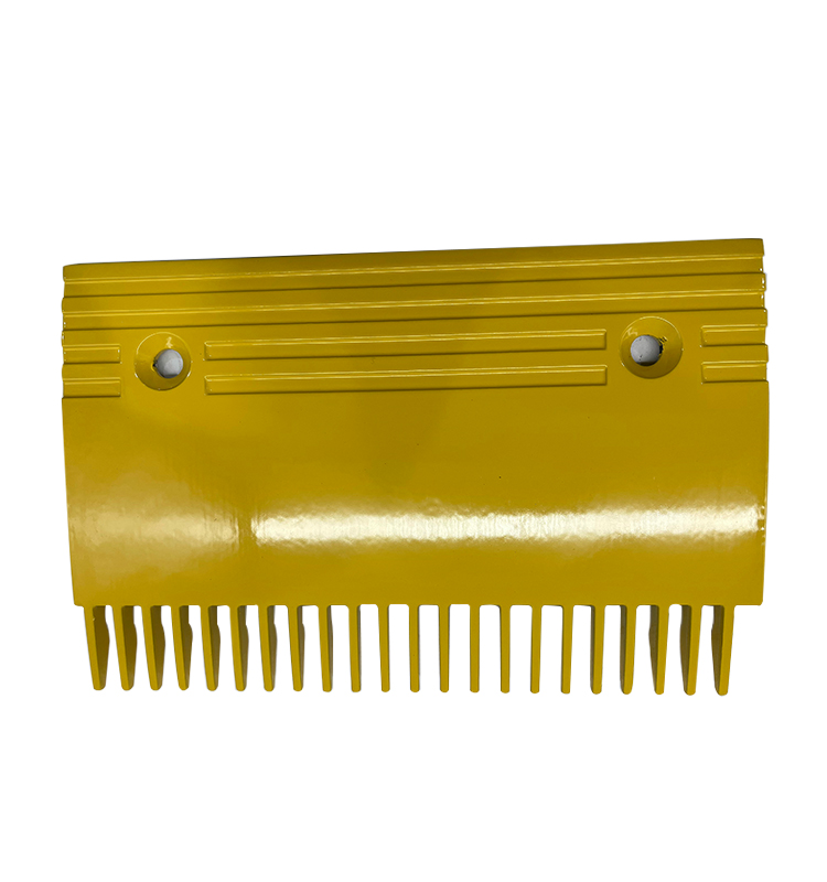 Escalator Comb Plate Left Yellow Aluminum GD-ALSI12 GS00312086