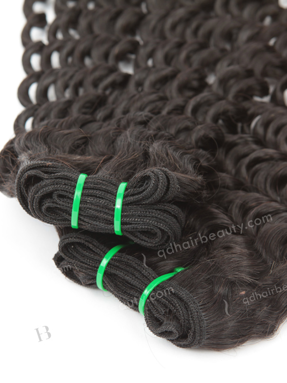Unprocessed double Drawn 18'' 5a Peruvian Virgin Curl As Pictures Natural Color Hair Wefts WR-MW-163