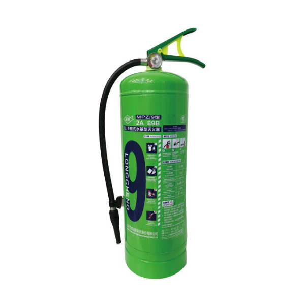 Portable water-based fire extinguisher