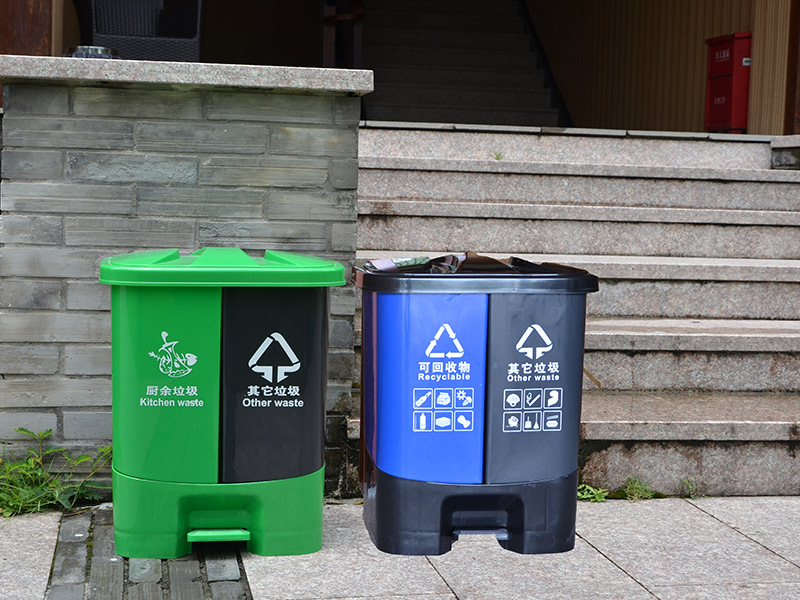 Waste has a new destination, Zhangjiakou Chongli District buried dustbin put into use