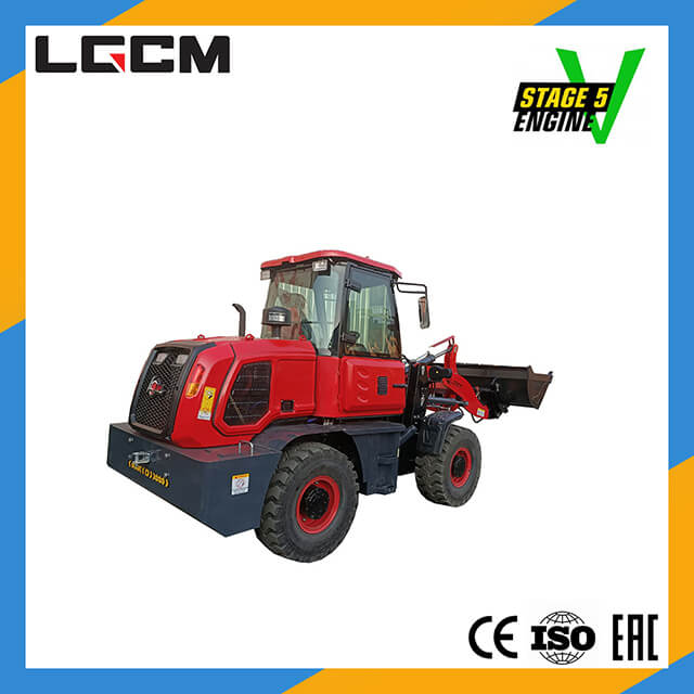 New Compact Construction Wheel 1.2 Ton Small Wheel Loader with CE