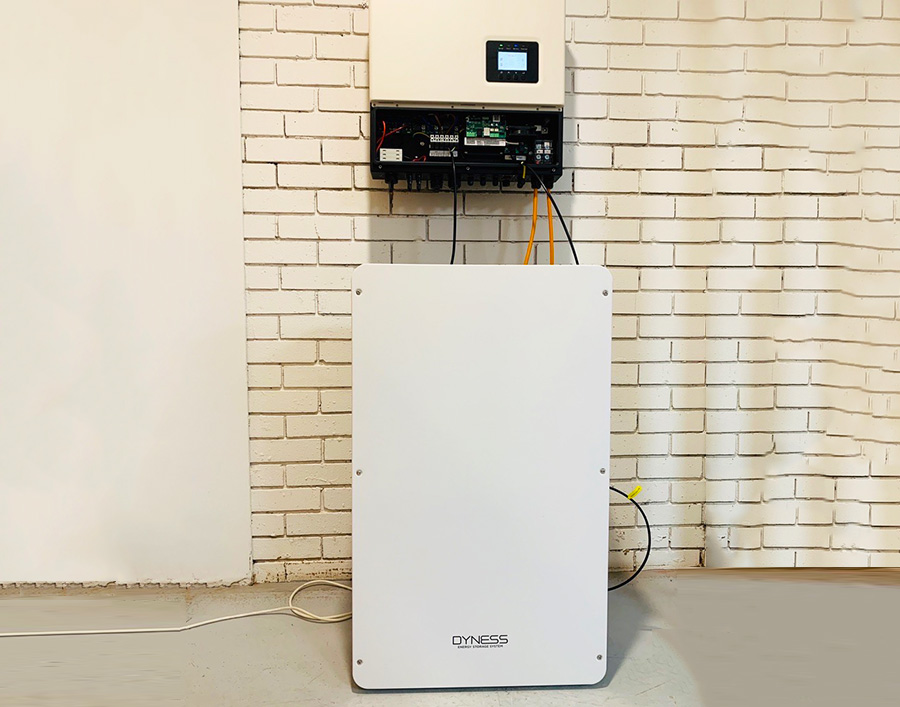 4.8kwh energy system installed in United Kingdom
