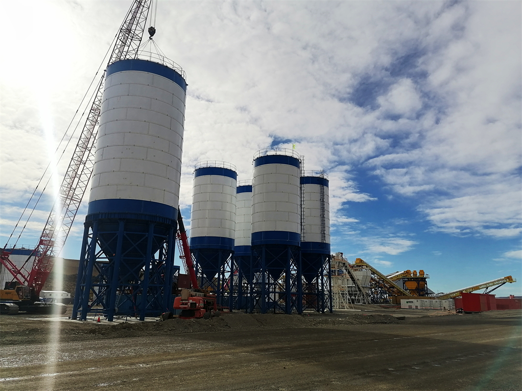 Installation of 1000T and 2000T Silos of CCLB Project in Argentina in 2021 (Video 4)