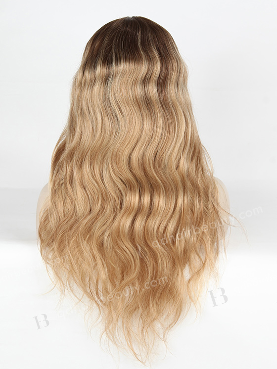 In Stock European Virgin Hair 20" Body Wave B116 Color Silk Top Full Lace Wig STW-831