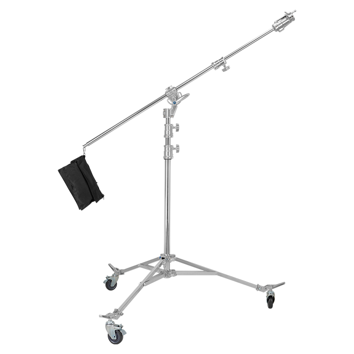 M-8 Rotatable multifunctional stainless Steel Light Stand