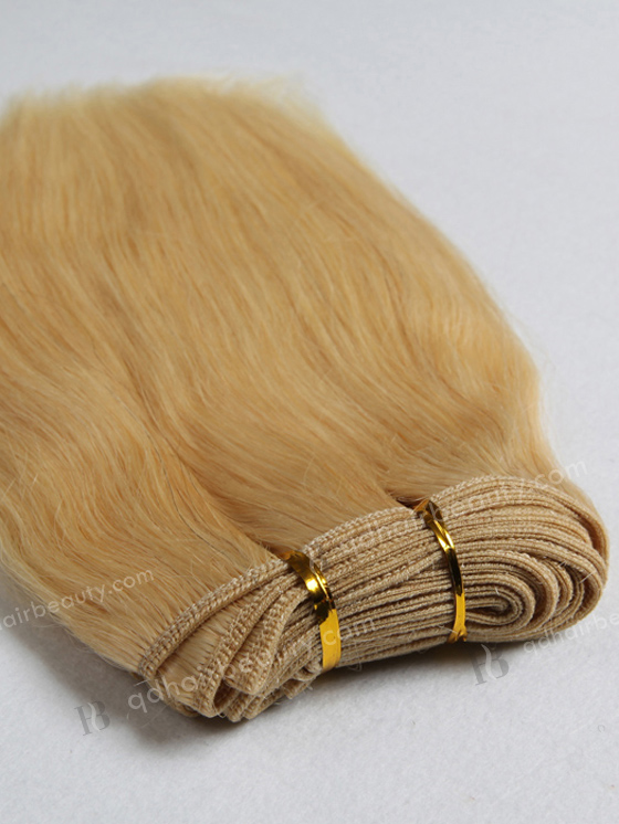 In Stock Malaysian Virgin Hair 10" Straight 613# Color Machine Weft SM-334