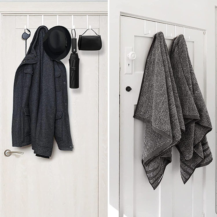 JH-Mech Door Hook Supplier-Adjustable Height Towel Hooks Over the Door Inscription Towels Coat and Hat Hook