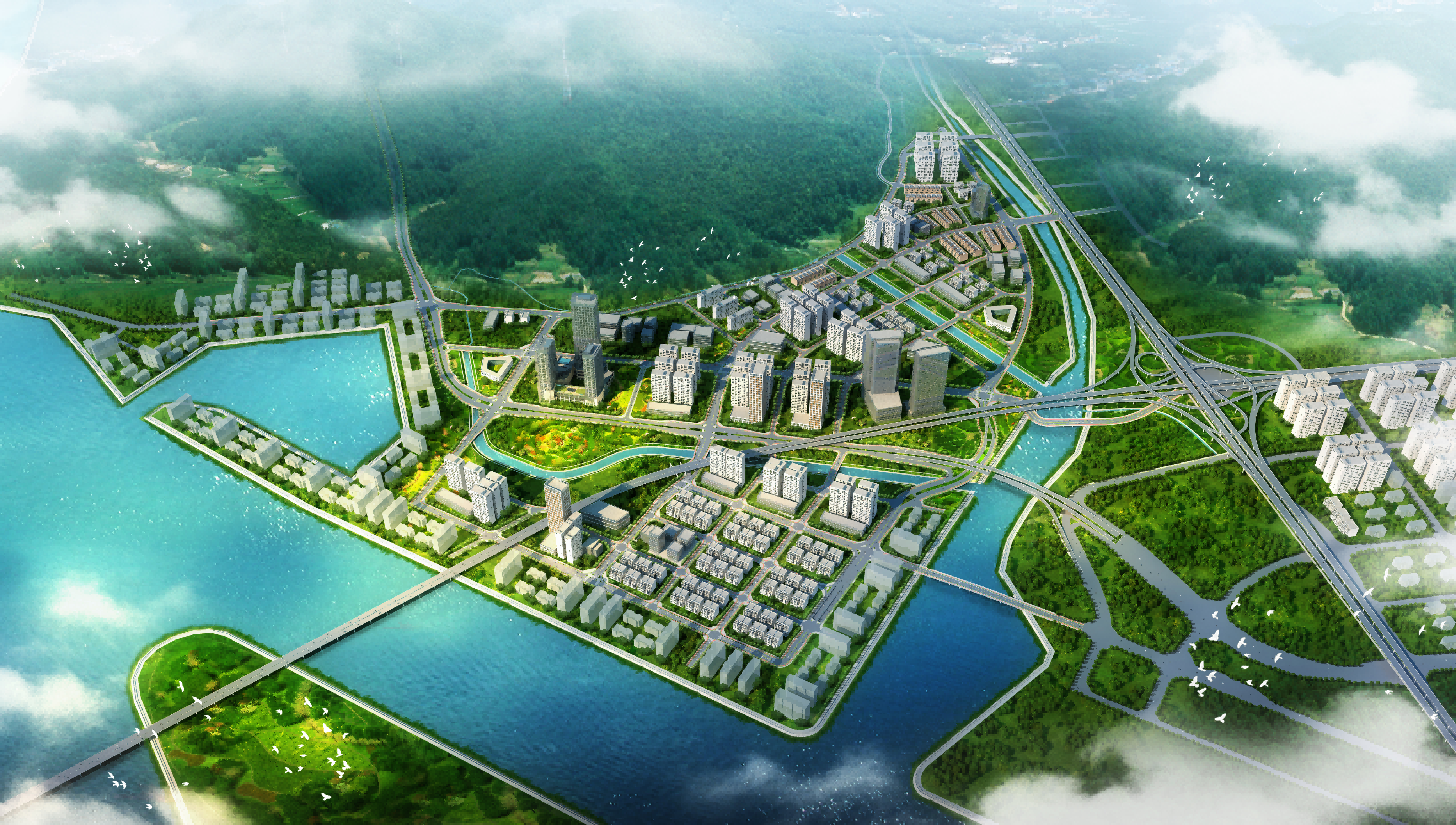 洪湾港北片区填筑及市政基础设施工程