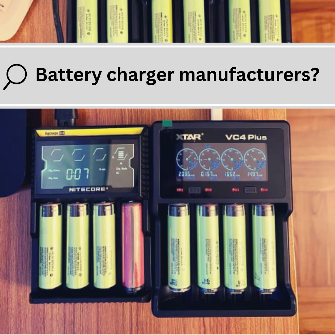 Top Lithium 18650 Battery Charger Manufacturers List
