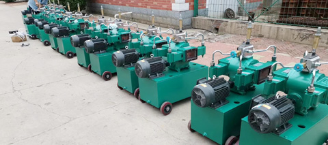 Introduction of various types of electric pressure test pumps of Raoyang Hongyuan Machinery Factory