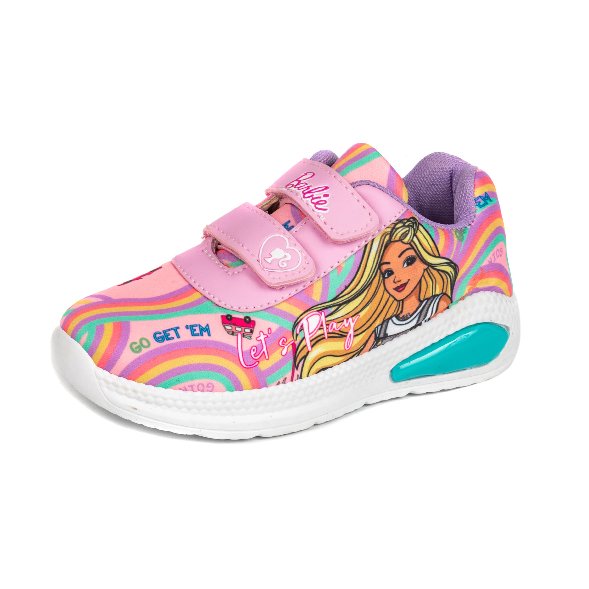 Sneaker Shoes, Children Shoes ,Injection shoes ,Pink Textile with sublimation printing +Pu Upper, PVC injection Outsole