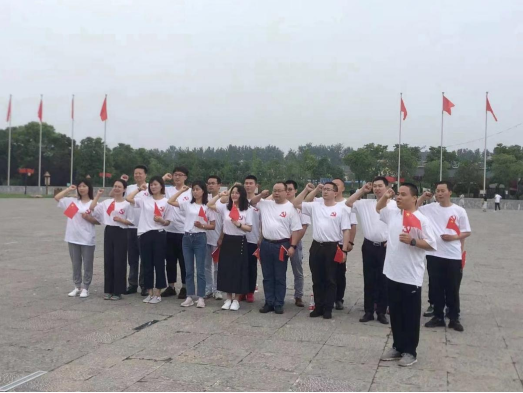 The Party Branch of ASMICO Camshaft Visited the Memorial of the New Fourth Army in Huanghuatang