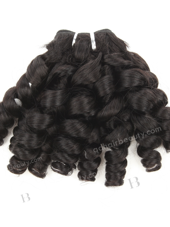18 Inch Black Color New Curl Chinese Virgin Hair WR-MW-195