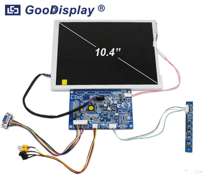 10.4寸大尺寸LCD液晶模组TFT显示屏, GDN-102AT-GTT104SDH01