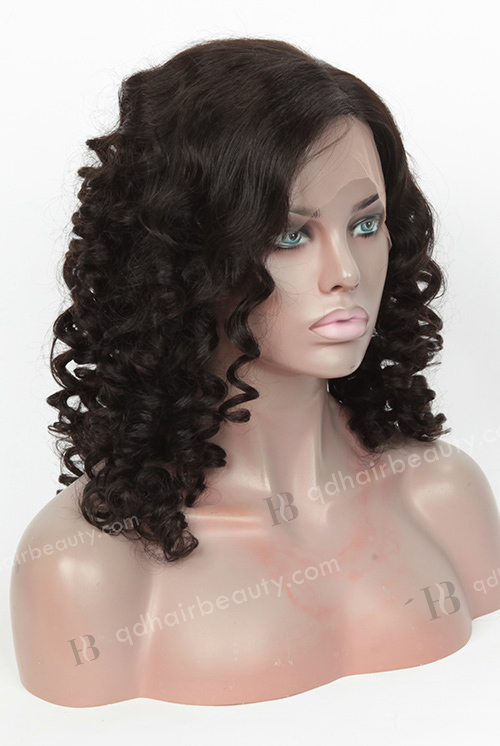 100 Human Hair Side Part Lace Front Wigs WR-CLF-008