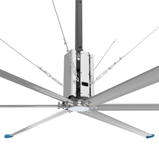 Energy Efficient Big Industrial Cooling Fan 24ft HVLS Ceiling Fan 