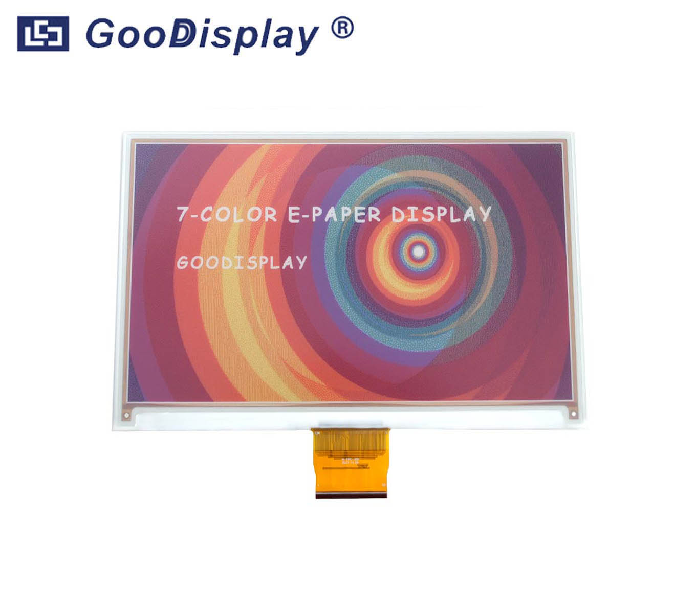 7.3寸彩色电子墨水屏，七彩色800x480分辨率显示屏，GDEY073D46