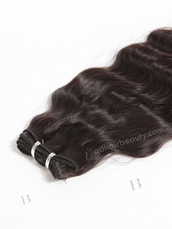 In Stock Brazilian Virgin Hair 26" Natural Wave Natural Color Machine Weft SM-084