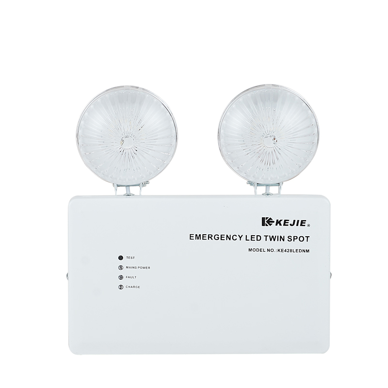 rechargeable emergency twin spot light KE428LEDNM 