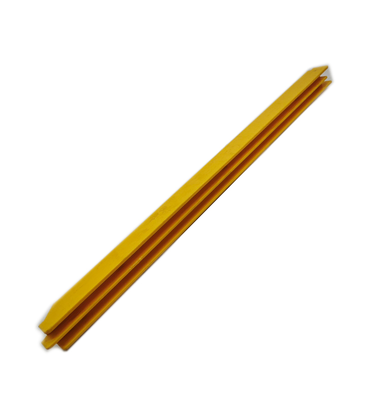 Escalator Yellow Demarcation Plastic Strip TBCBT Size 395*25mm Right