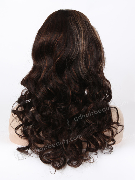 Curly with Light Yaki Full Lace Wig WR-LW-068