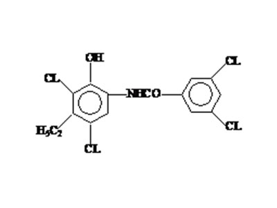Benzamide, 3,5-dichloro-N-(3,5-dichloro-4-ethyl-2-hydroxyphenyl)-