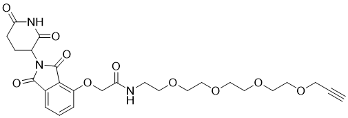 Thalidomide-O-amido-PEG4-propargyl