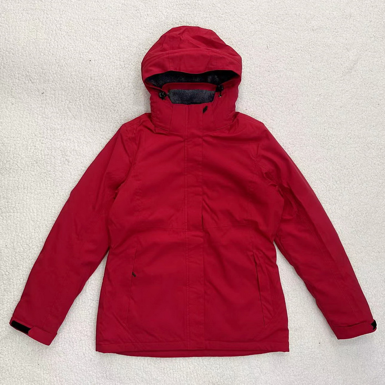 Lady Jacket Padding Apparel Winter Coat Fashion Red Clothes Outdoor Clothing