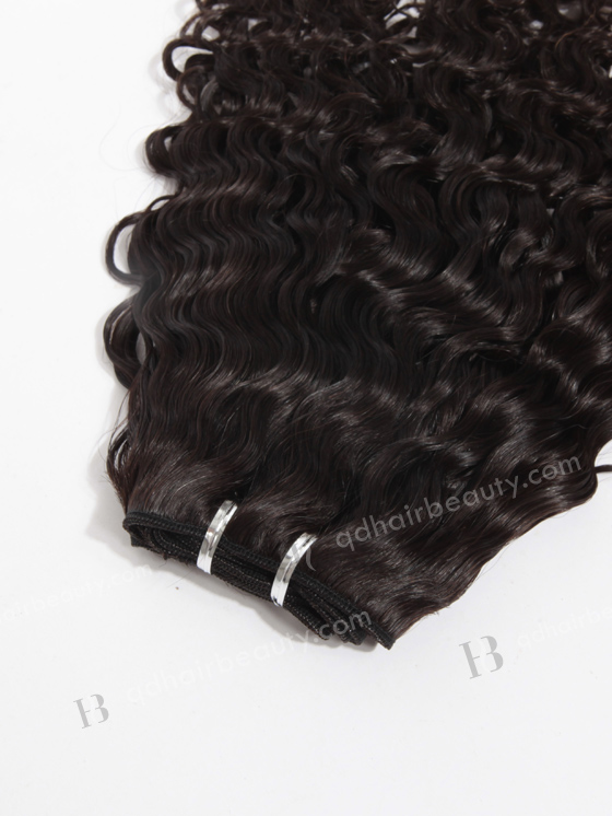 In Stock Brazilian Virgin Hair 14" Molado Curly Natural Color Machine Weft SM-403