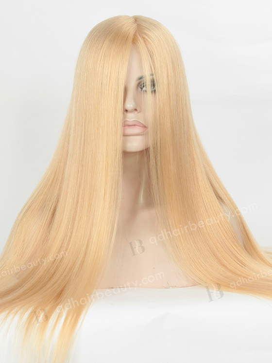 Silky Straight Long 24# Color Mongolian Virgin Hair Wigs WR-LW-105