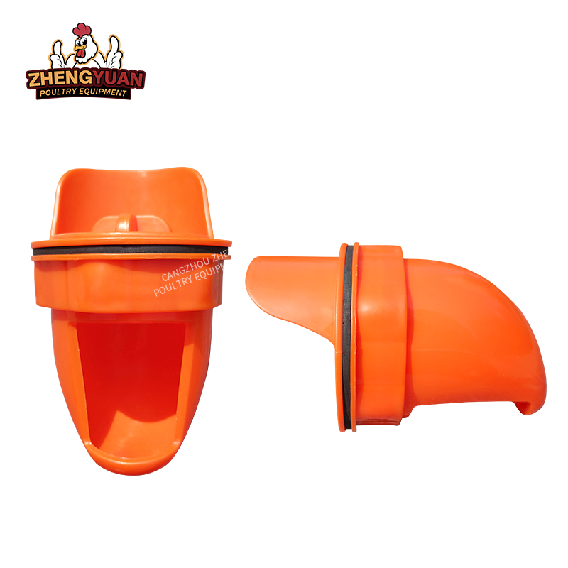 Chicken Feeder Ports Rain Proof Poultry Pro Feeder Gravity Automatic Feeder Kits Easy Use for Buckets