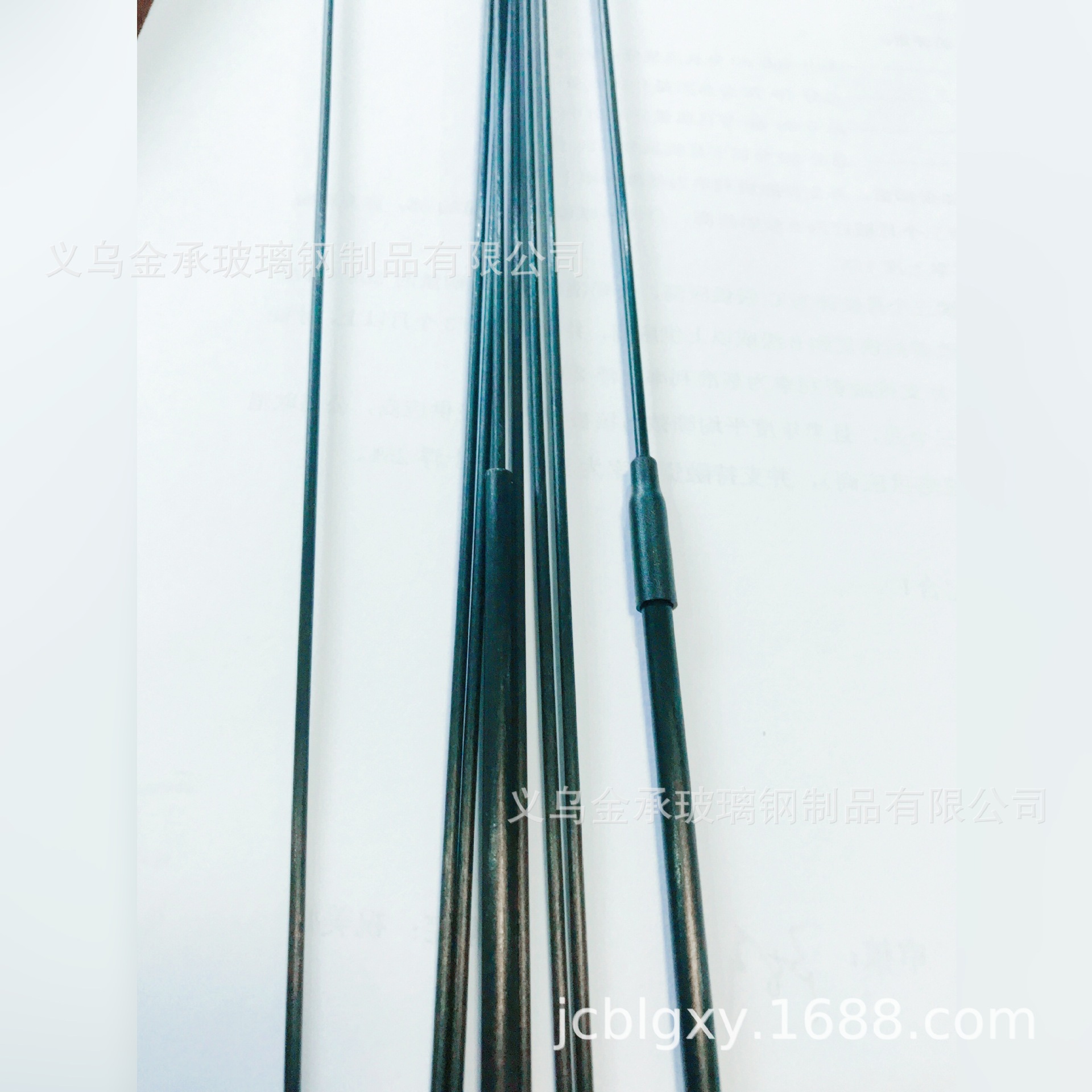 厂家推荐 玻璃钢纤维杆 规格齐全 黑色玻纤管 2mm玻璃钢杆3