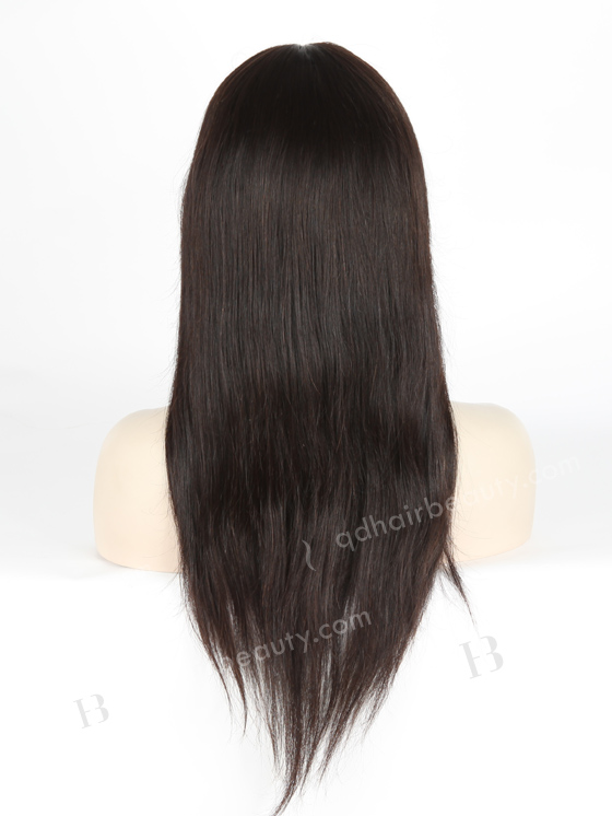In Stock Indian Remy Hair 20" Straight Natural Color Silk Top Full Lace Wig STW-067