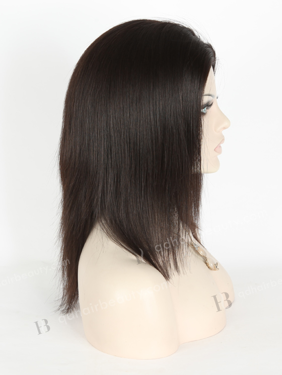 Unprocessed Natural Color 10'' Fine European Virgin Straight Glueless Wigs WR-GL-065