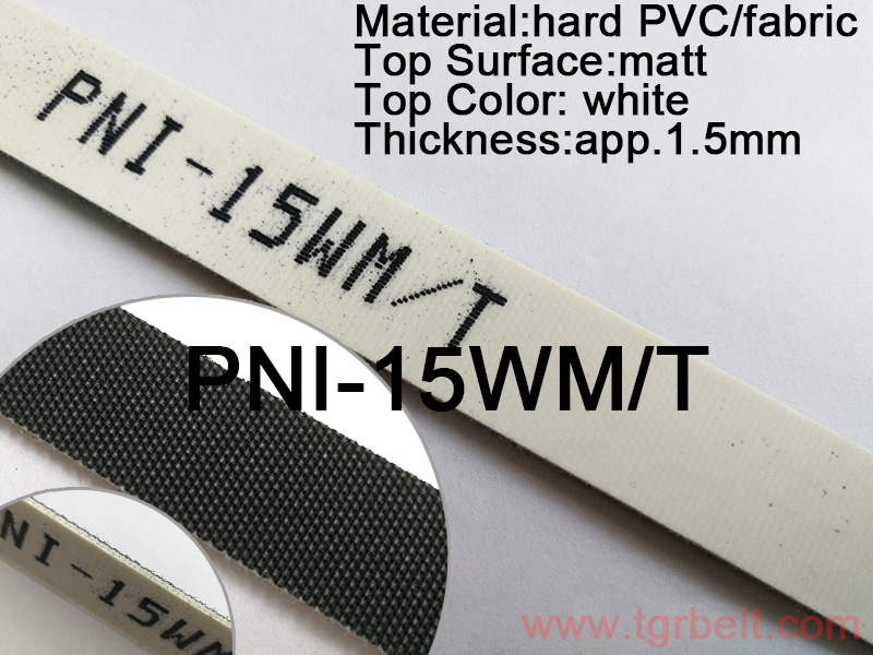 Antistatic Matt Conveyor Belt PNI-15WM/T 