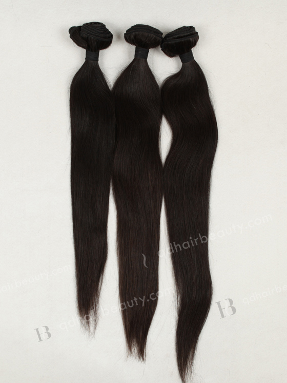 In Stock Cambodian Virgin Hair 24" Straight Natural Color Machine Weft SM-922