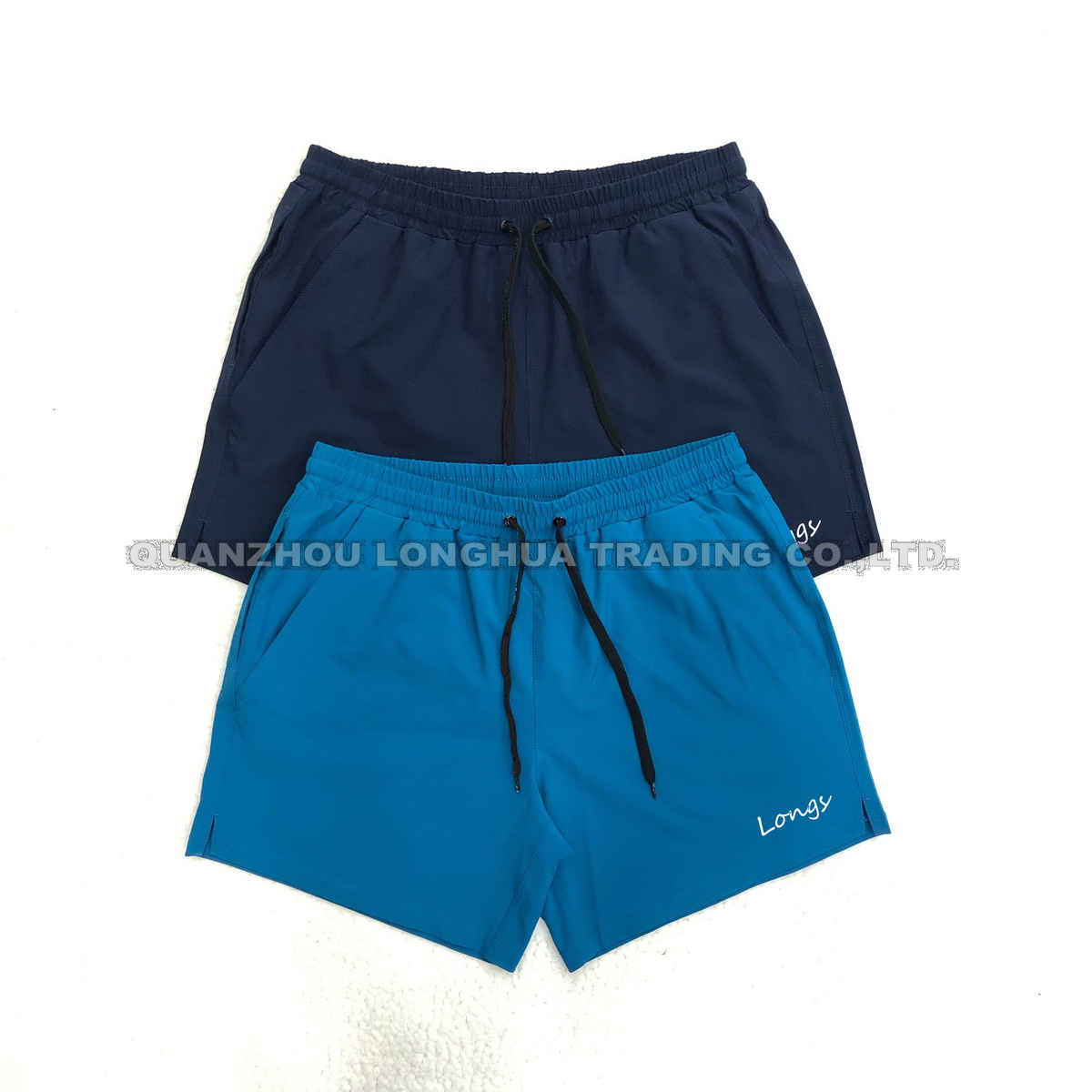 Men and Boys Polyester Spandex Waterproof Swimming Wear Beach Shorts Board Shorts with Zipper Pocket Mesh Lining Apparel Trousers Kids Swim Wear Pants