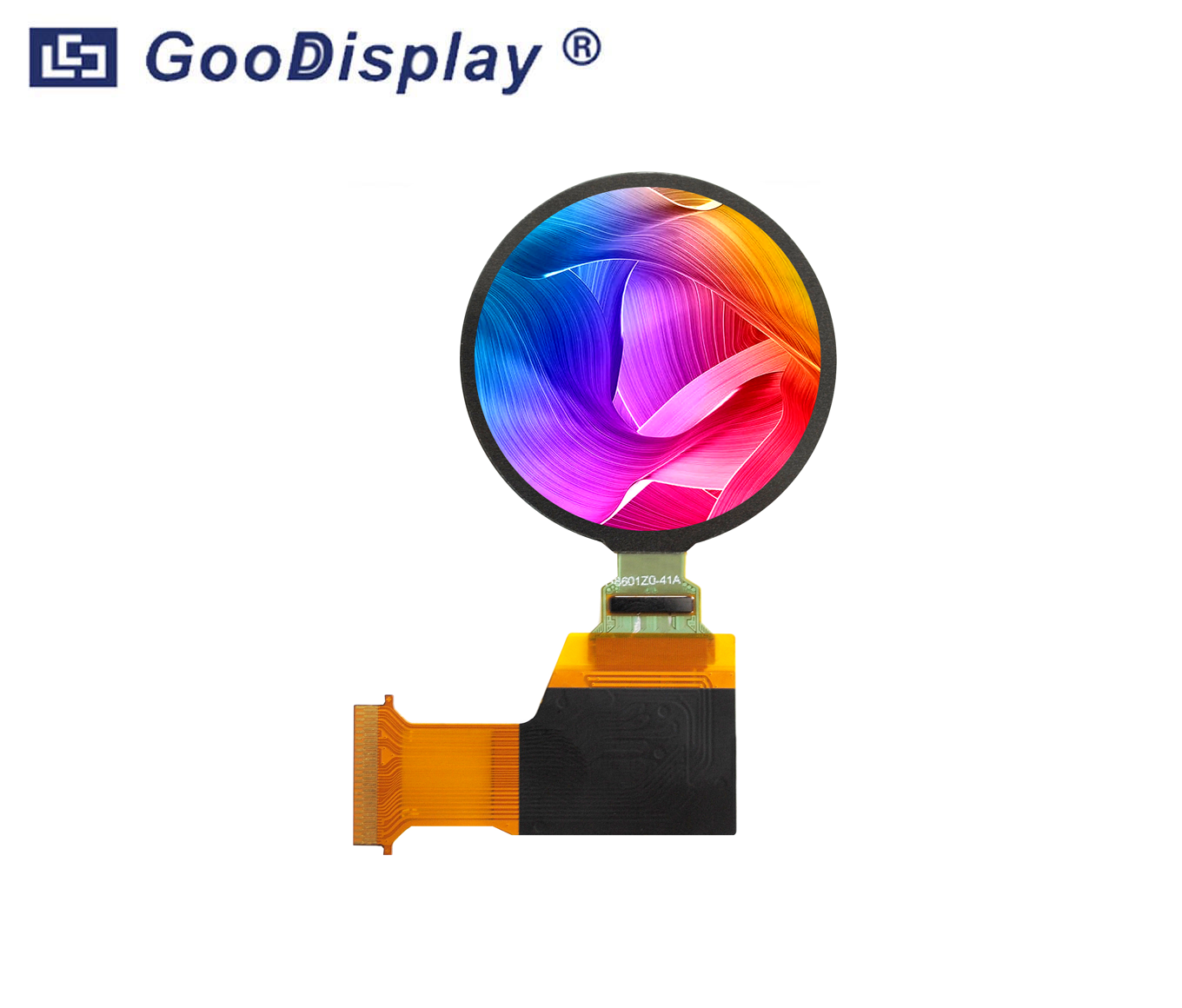 1.39寸彩色圆形AM OLED 分辨率454x454 宽温可户外用GDOD0139CP45