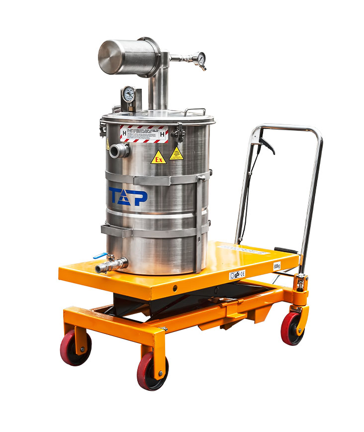 Ex Vacuum Cleaner Pneumatic (Air-Operated) Wet type