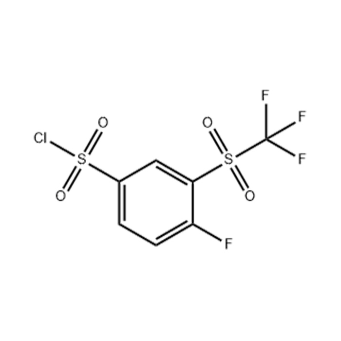 3-(三氟甲基磺酰基)-4-氟苯磺酰氯