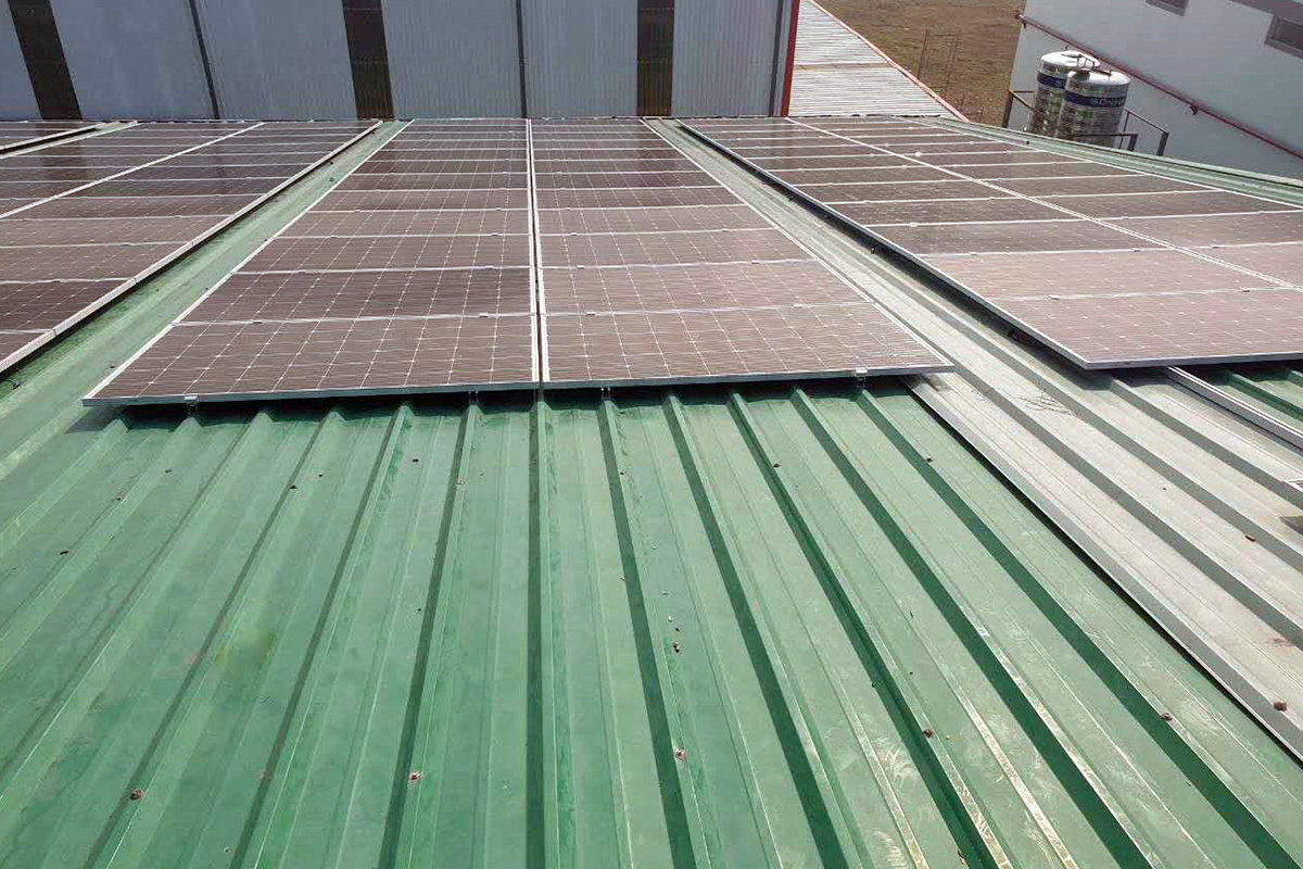 越南160KW屋顶太阳能项目