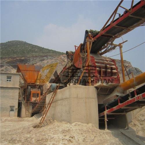 安徽芜湖时产600吨石灰石生产线现场