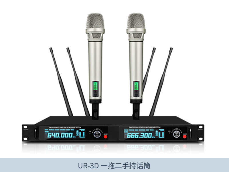 UR-3D-一拖二无线麦克风（真分集）-3