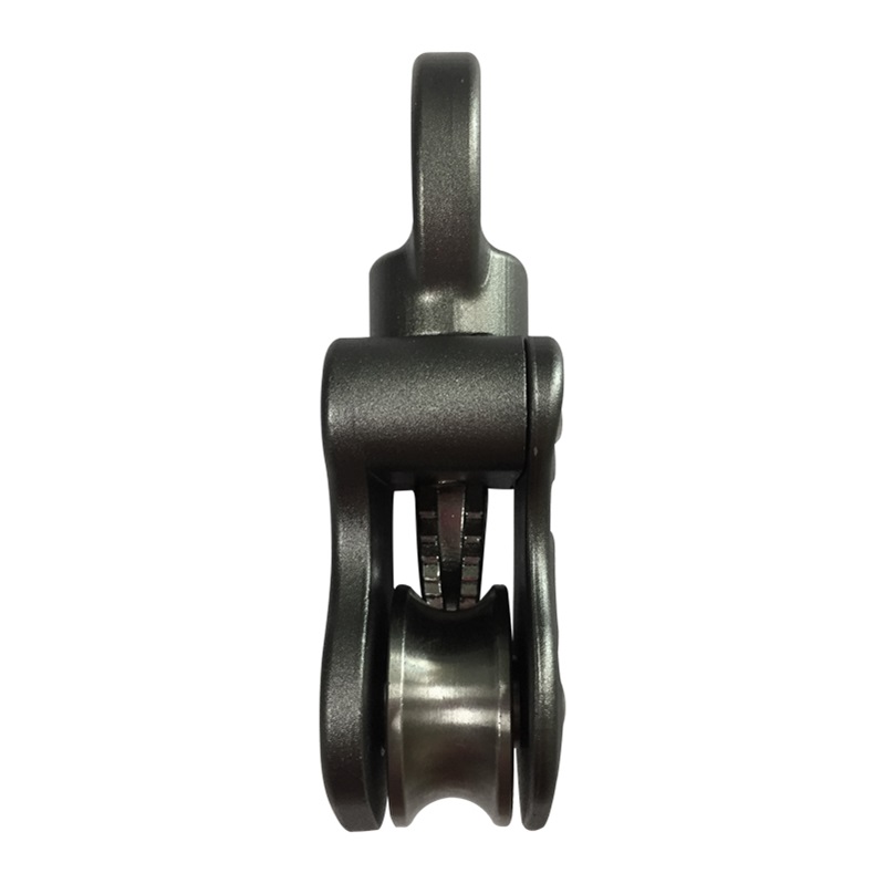Aluminum Universal Brake Single Pulley for rescue