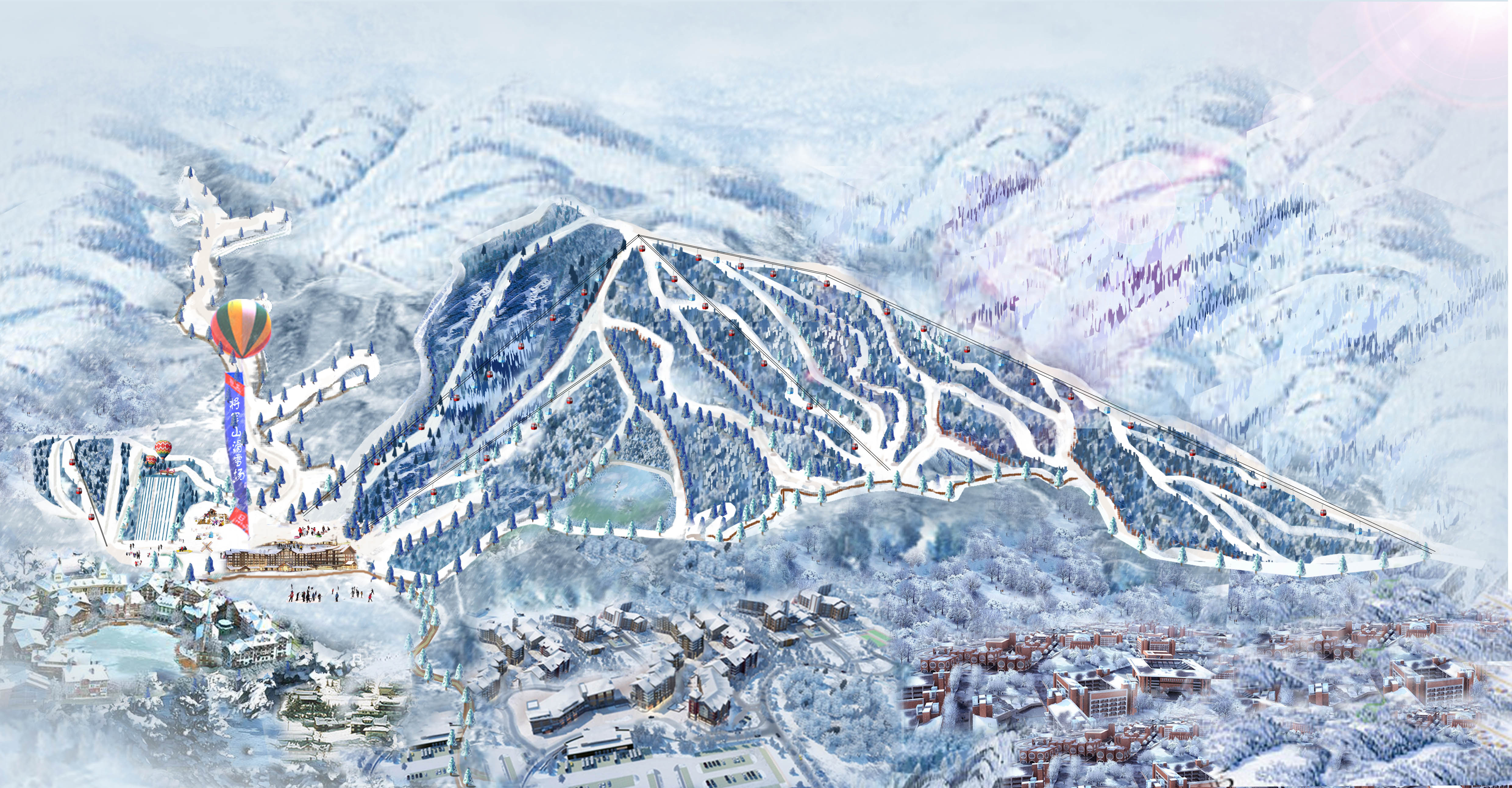 新疆阿勒泰将军山滑雪场升级改造