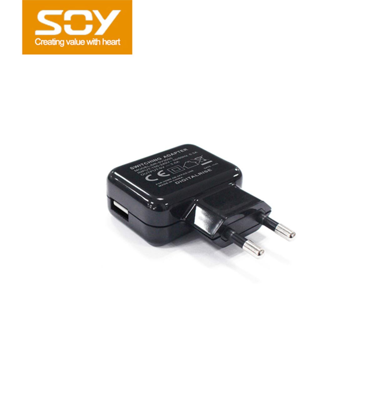 5V2A欧规USB电源适配器