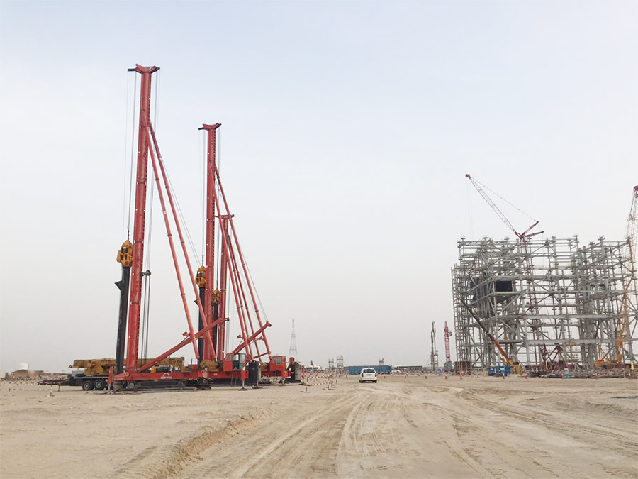 Ground treatment of Hasyan Clean Coal-fired Power Station in Dubai