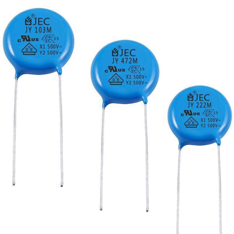 What is the role of the Y capacitor in the charger